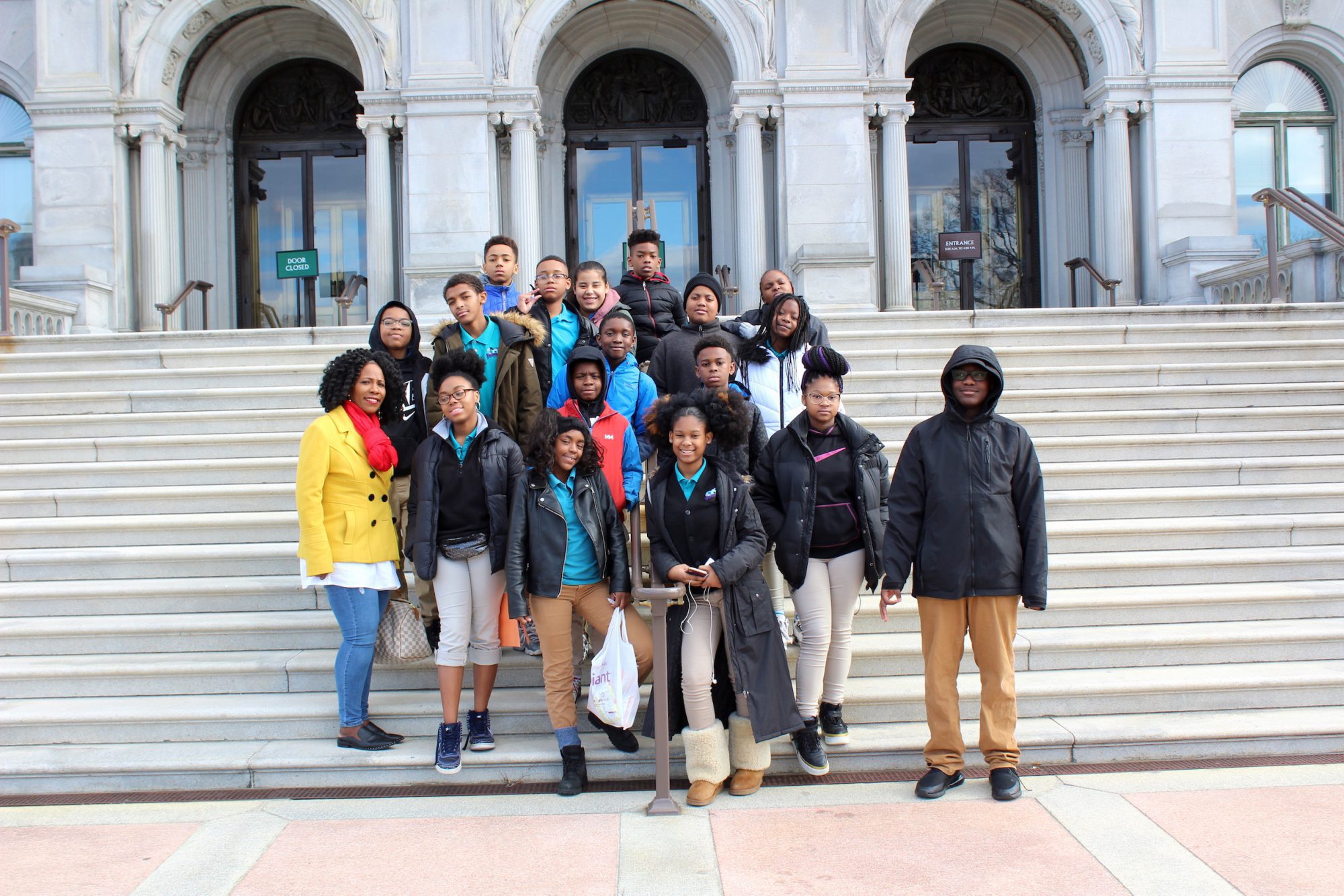826DC students at the Library of Congress